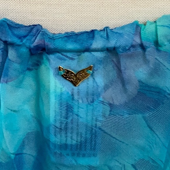 Lisa Blue WINGED ONES Gypsy Dress - Celestial Blue - Picture 6 of 15